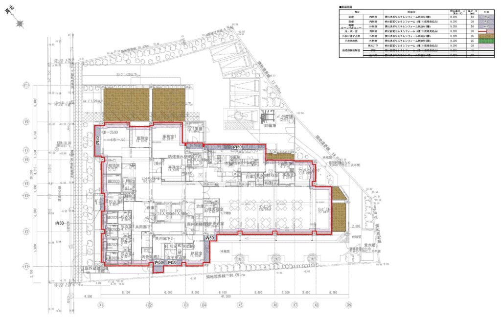 株式会社上岡祐介建築設計事務所　断熱範囲図作成サービス