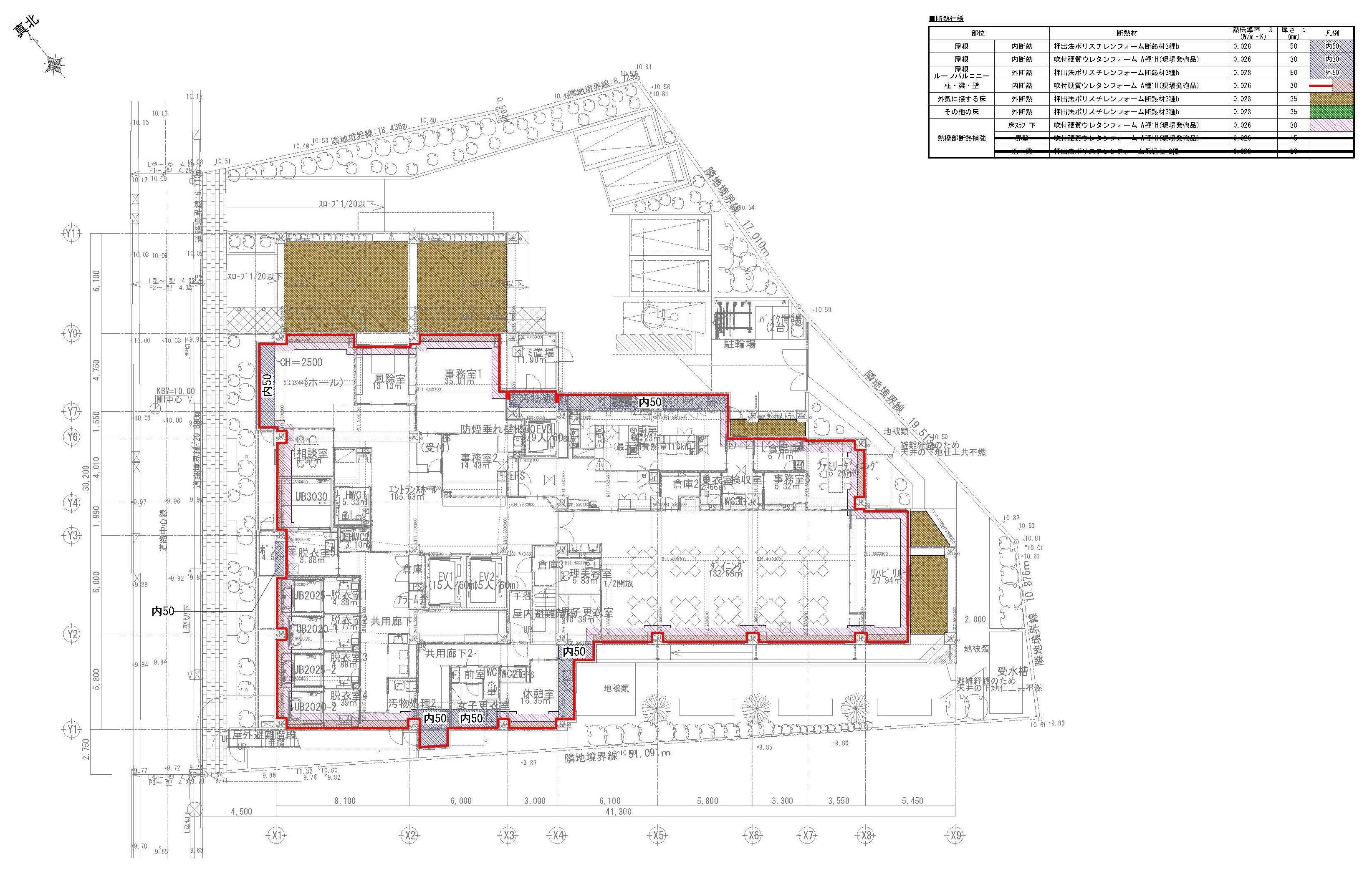 株式会社上岡祐介建築設計事務所　断熱範囲図作成サービス